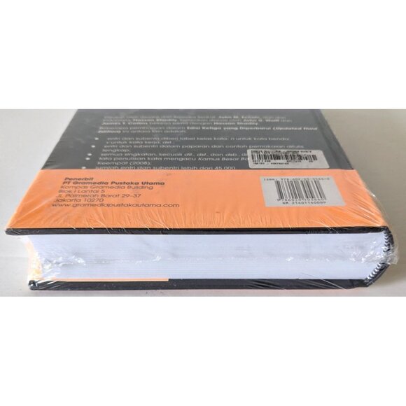 NEW Indonesian-English Dictionary J. Echols H. Shadily Hardcover Third Edition - Picture 8 of 8